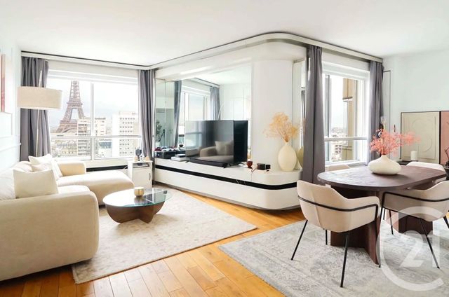 Appartement &agrave; vendre - 2 pi&egrave;ces - 54,94 m2 - Paris - 75015 - ILE-DE-FRANCE