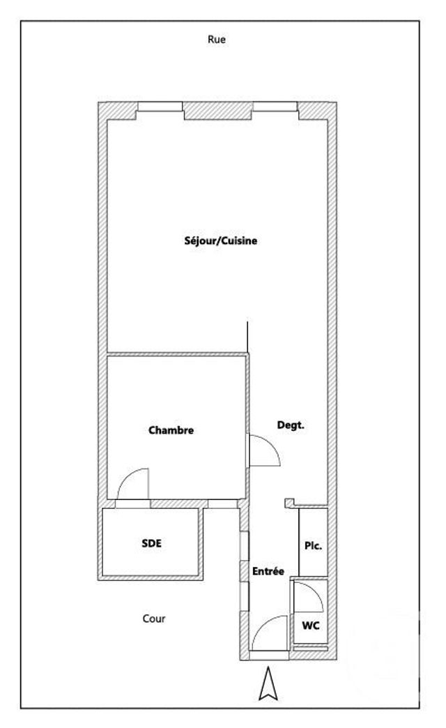 Appartement F2 &agrave; vendre - 2 pi&egrave;ces - 50,73 m2 - Paris - 75002 - ILE-DE-FRANCE