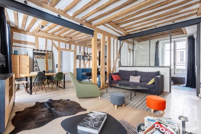 Appartement F3 &agrave; vendre - 4 pi&egrave;ces - 75,43 m2 - Paris - 75004 - ILE-DE-FRANCE