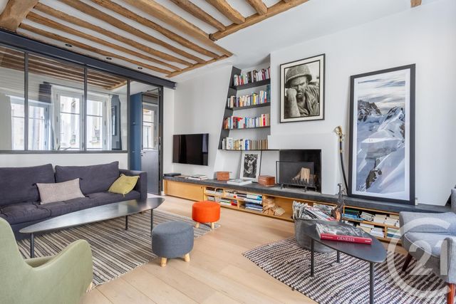 Appartement F3 &agrave; vendre - 4 pi&egrave;ces - 75,43 m2 - Paris - 75004 - ILE-DE-FRANCE