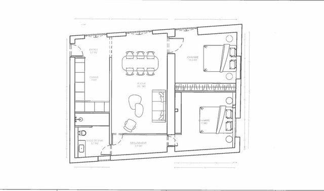 Appartement F3 &agrave; vendre - 3 pi&egrave;ces - 61,33 m2 - Paris - 75003 - ILE-DE-FRANCE